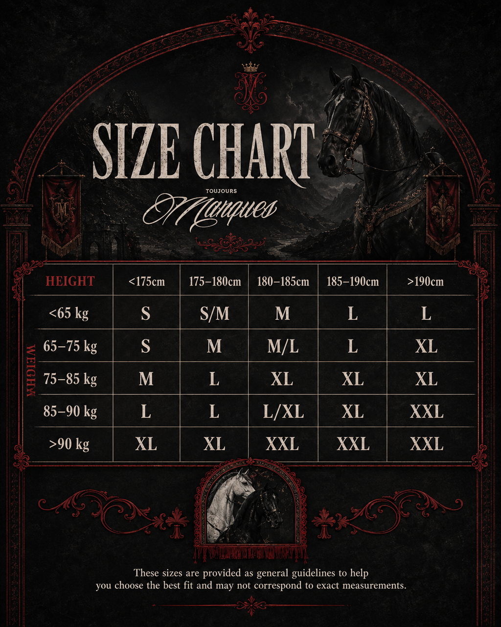 Size Chart MORYN